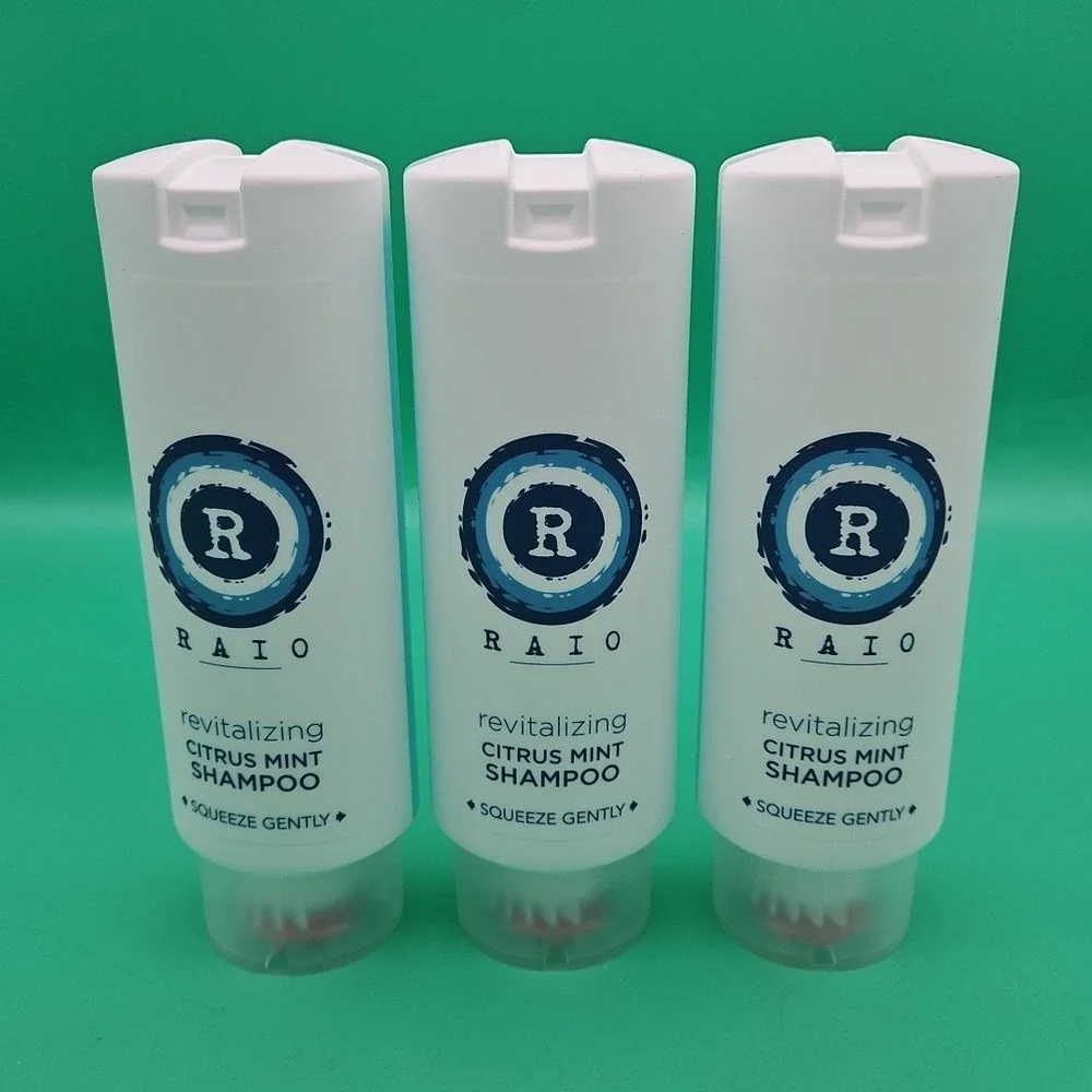 Set of 3 Bottles Raio‎ Revitalizing Shampoo Smart Care Citrus Mint 12.17 oz